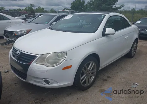 2008 Volkswagen Eos Lux z USA, uszkodzony, nr VIN WVWFA71F78V013524